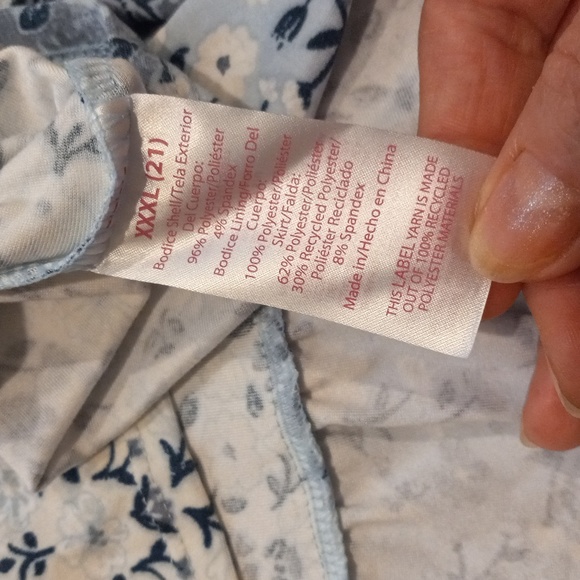 Lace High Low Asymmetrical Sweetheart neckline thin trap dress Plus Size Floral - Picture 15 of 17